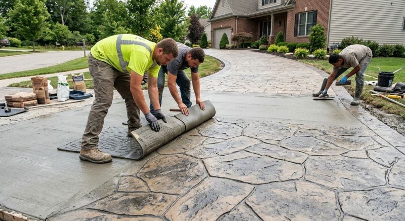 Driveway Overlaying in Dallas, TX
