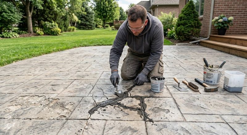 Decorative Concrete Repair in Fort Wayne, IN
